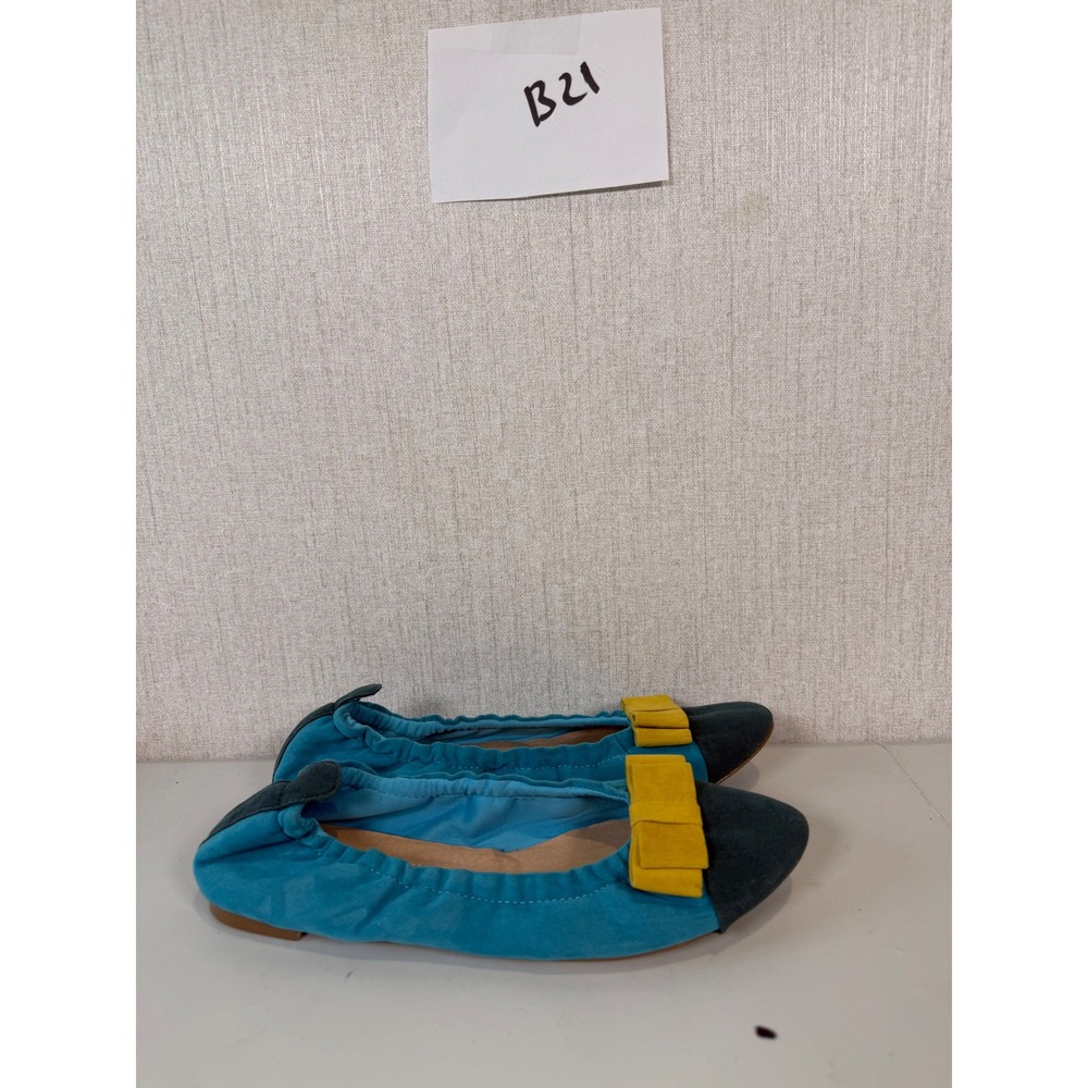 Women ballet flat size 8 suede‎ - Picture 4 of 15